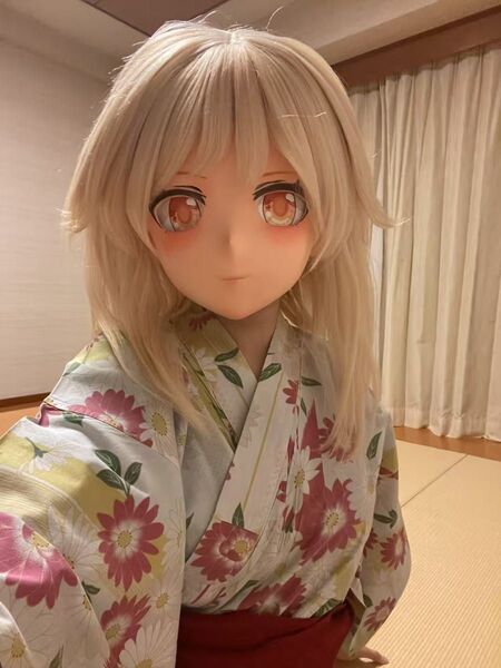 【在庫あり】原神 蛍 全頭面 着ぐるみ コスプレ マスク 鍵つき kigurumi