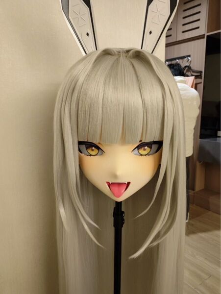 即納 全頭マスク ロック付き コスプレ 変身 仮装 着ぐるみ kigurumi