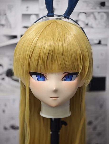 全頭面 ブルーアーカイブ 飛鳥馬トキ 着ぐるみマスク コスプレコスチュ一ムkigurumi コスプレ ウィッグ 着ぐるみ