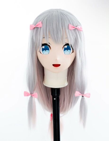 【在庫あり】和泉紗霧 全頭面 着ぐるみ コスプレ マスク 鍵つき