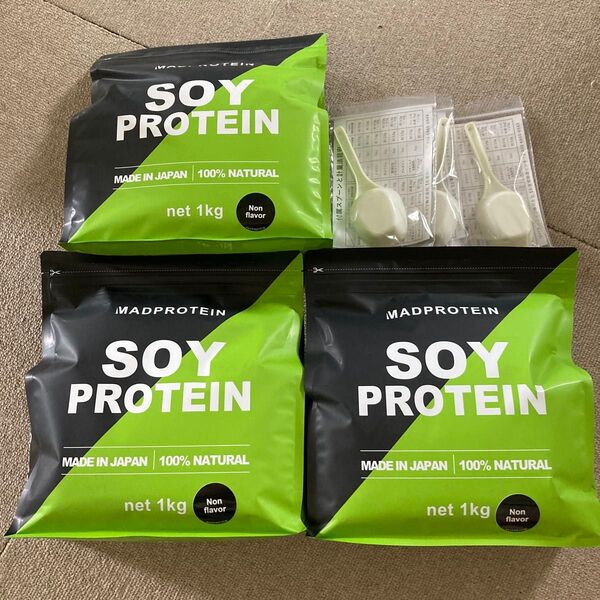 MAD PROTEIN ソイプロテイン3kg
