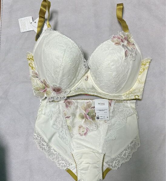 ワコール ウイング レシアージュ ブラジャー F75 ショーツ M 上下セット