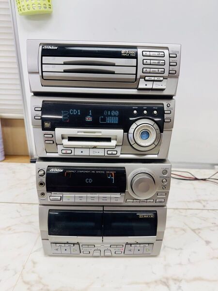 Victor ビクター MU-MXMD77 CD MD ラジオ ラジカセ