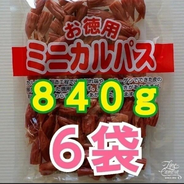【わけあり】お徳用 ミニカルパス 6袋(840g)