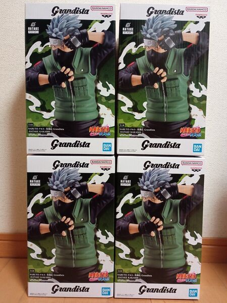 NARUTO ナルト 疾風伝 Grandista HATAKE KAKASHI はたけカカシ 4点