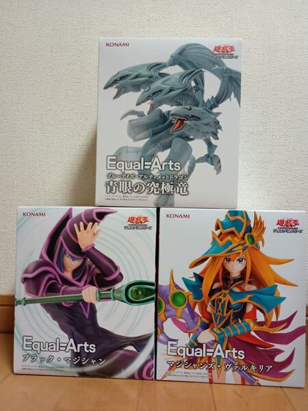 遊戯王 Equal=Arts マジシャンズ・ヴァルキリア ブラック・マジシャン青眼の究極竜 ブルーアイズ