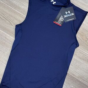 UNDER ARMOUR ノースリーブ ネイビー 未使用 MD