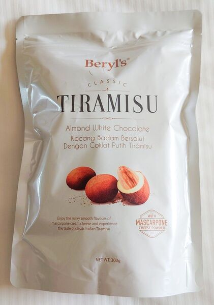最終:Beryl'sティラミスチョコレート ホワイト300g マレーシアで大人気