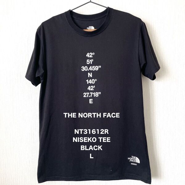 【THE NORTH FACE】ノースフェイス スーベニア ニセコTシャツ 地域限定 レア 希少 匿名配送 ユニセックス 黒 L