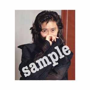 中山美穂 写真 Lサイズ 1枚 アイドル