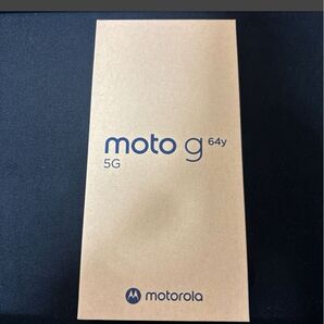 新品未使用moto g64y 5G 6.5インチ メモリー4GB ストレージ128GB スペースブラック ワイモバイル