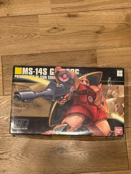 【内袋未開封品】ガンプラ ジャンク プラモデル 1/144 HGUC MS-14S ゲルググ(シャア・アズナブル大佐専用機)
