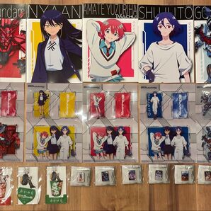 機動戦士ガンダム 水星の魔女 A5ノート、クリアシート、ピンバッジ、 クリアスタンド セブンイレブン 全21点セット