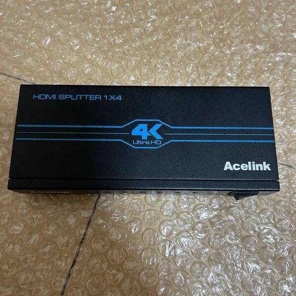 Acelink HDMI 分配器 スプリッター 1入力4出力 ON/OFFスイッチ 4Kx2K/3D/HDCP対応 高画質出力