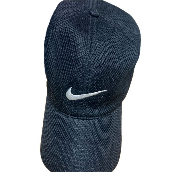NIKE ナイキ GOLF ゴルフ メッシュ 素材 キャップ 帽子 CAP BLACK フリー