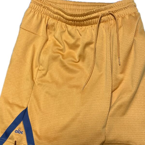 アディダス adidas basketball club バスケット ショーツ バスパン ハーフパンツ マスタード イエロー L