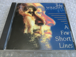 ★即決CD John Wright A Few Short Lines アイルランド アイリッシュ トラッド フォーク ブズーキ スモールパイプ ホイッスル 人気盤