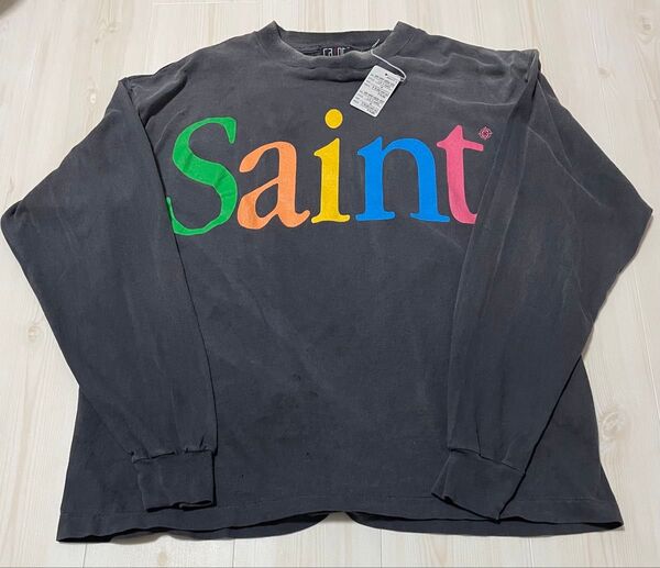 【特価】Mサイズ SAINT MICHAEL Colorful Saint Long Sleeve Tee カラフル ロンT