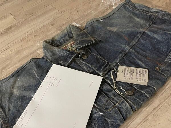 【領収書付】Mサイズ SAINT MICHAEL x BerBerJin デニムジャケット 1stタイプ セントマイケル