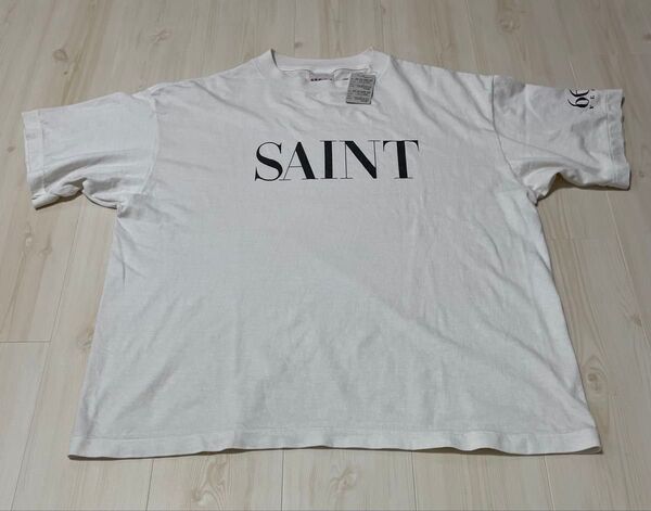 【極美品】人気即完 Lサイズ SAINT MICHAEL 24 SS tee セントマイケル 半袖Tシャツ シンプルデザイン