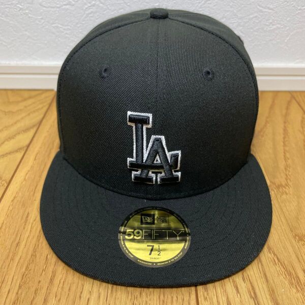 美品 ニューエラ NEW ERA 59FIFTY ドジャース 59.6cm