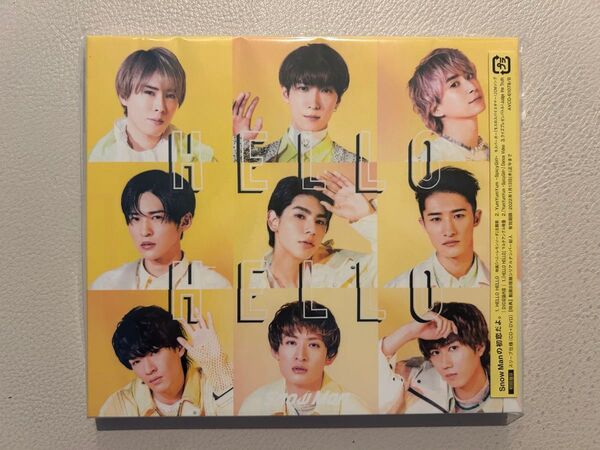 Snow Man HELLO HELLO 初回盤B(CD+DVD)