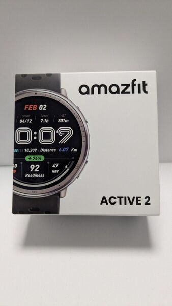 Amazfit Active 2 スマートウォッチ ブラック 新品未使用