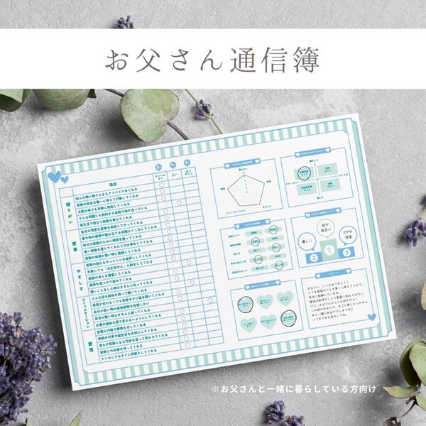 【父の日ギフト】お父さん通信簿 プレゼント 贈り物 記念日 誕生日 還暦祝い