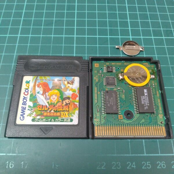 GB ゼルダの伝説 ゆめを夢をみる島DX 電池交換 GBC Nintendo ゲームボーイ ZELDA