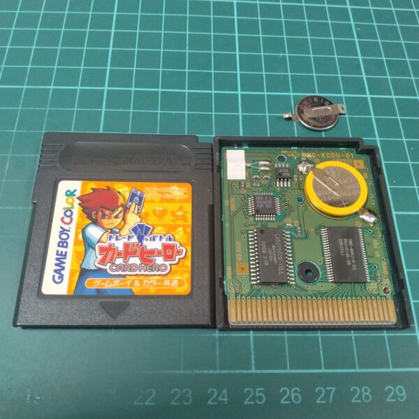 GB トレード&バトル カードヒーロー 電池交換 ゲームボーイ GB