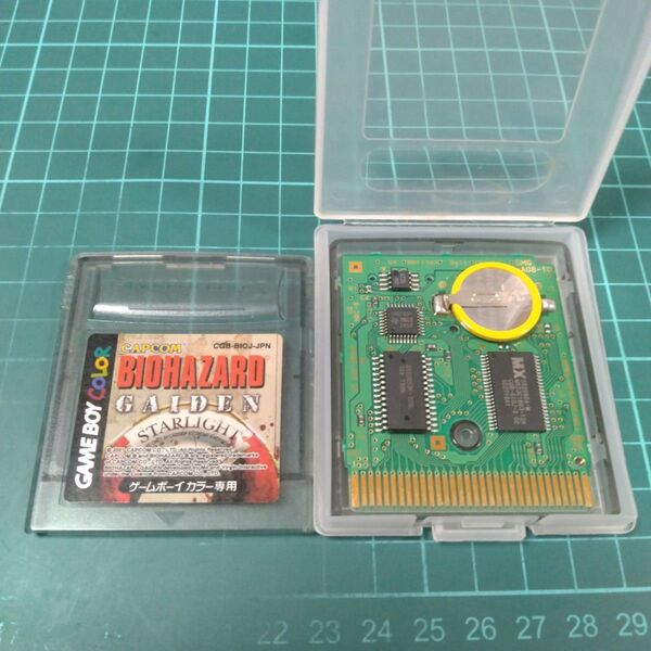 GB バイオハザード外伝 電池交換 ゲームボーイ GB BIOHAZARD GAIDEN