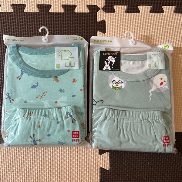 新品 パジャマ 100 ユニクロ 2枚セット