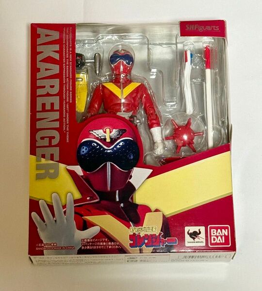 新品未開封 S.H.Figuarts フィギュアーツ 秘密戦隊ゴレンジャー アカレンジャー