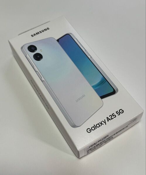 美品 SAMSUNG Galaxy A25 5G ライトブルー SIMフリー