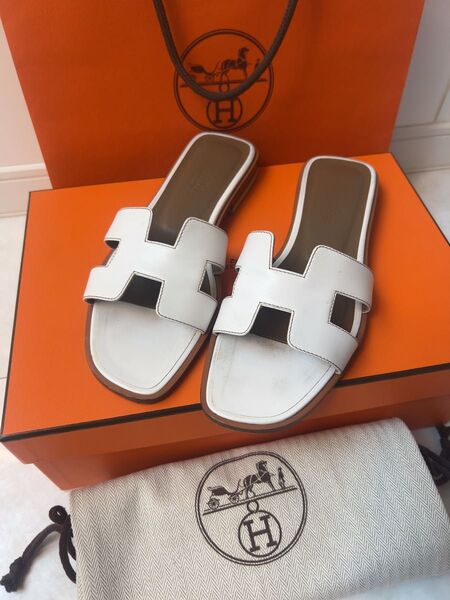 HERMES エルメス サンダル オラン 36