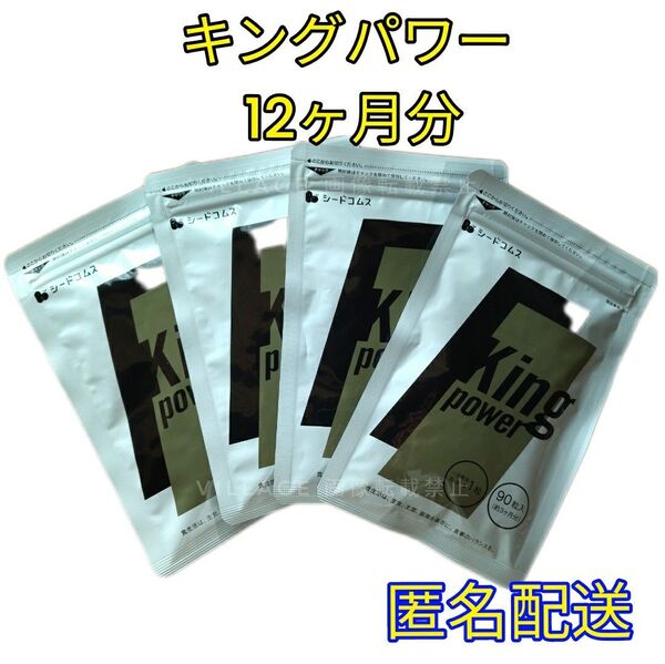 【キングパワー シードコムス サプリメント】12ヶ月分 マカ