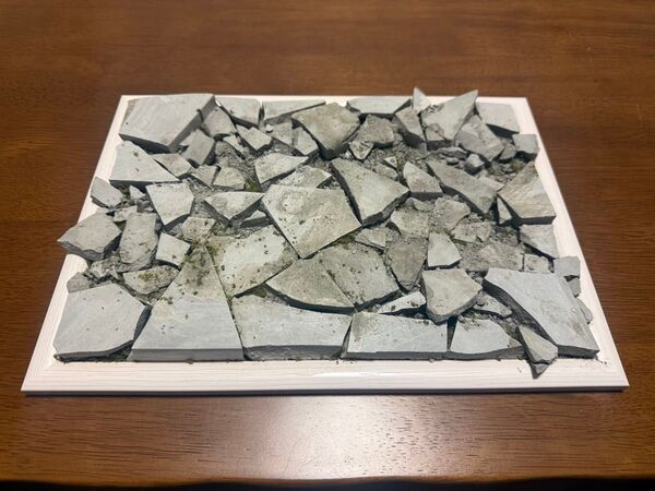 廃墟跡風ジオラマベース