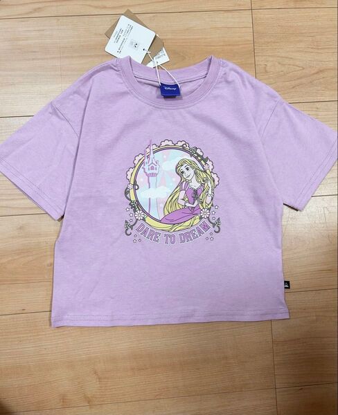新品☆ しまむら ディズニー ラプンツェル 半袖Tシャツ 100