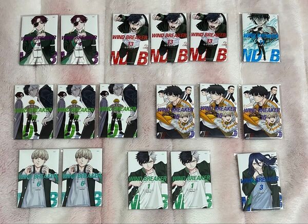 WIND BREAKER ウィンドブレイカー マグネット缶バッジ 蘇枋 桜 梶 十亀 杉下 17点