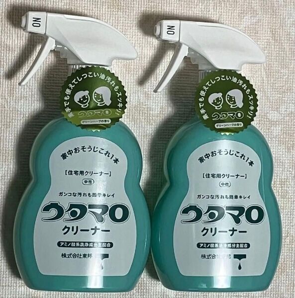 ウタマロ クリーナー 本体(400mL)住居 多目的洗剤 清掃/ 東邦 ×2本