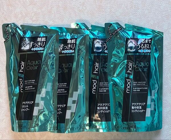 モッズ アクアクリア シャンプー集中保湿コンディショナー つめかえ用 350mL
