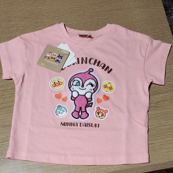 アンパンマン ドキンちゃん刺繍Tシャツ90cm