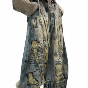 PERSONSOULバギーデニム acne jaded london アンティーク風 antiqua