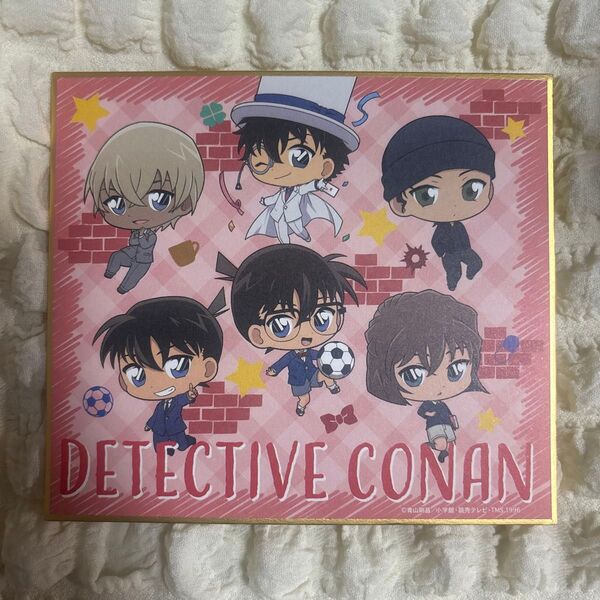 名探偵コナン ミニ色紙 集合 安室透 怪盗キッド 赤井秀一 工藤新一 江戸川コナン 灰原哀