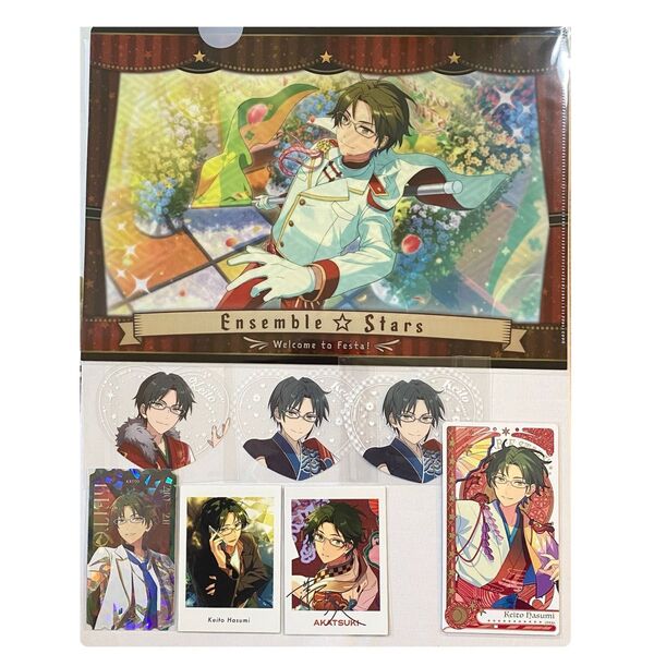 蓮巳敬人 グッズまとめ売り あんスタ クリアファイル アルカナ TRIP ぱしゃっつ ぴくりあ ホロカード あんさんぶるスターズ