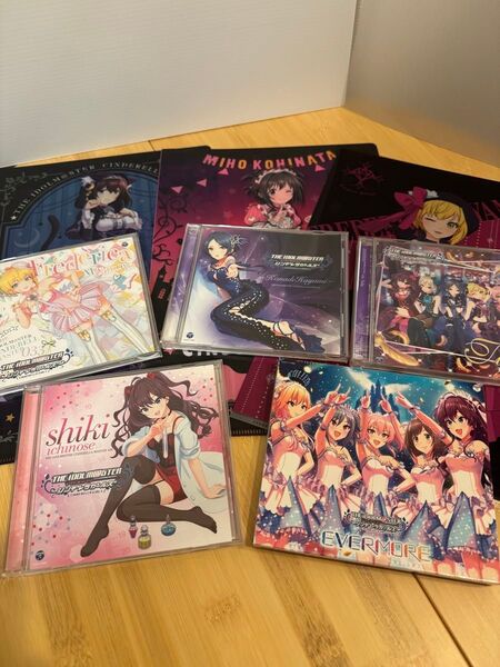 アイドルマスター シンデレラガールズ 色紙・CD・クリアファイルセット