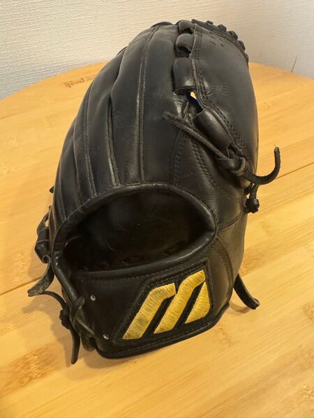 ミズノプロ Mizuno Pro 硬式野球グローブ ブラック 黒 ビッグM 野球 グラブ ミズノ MIZUNO ブラック 内野手用