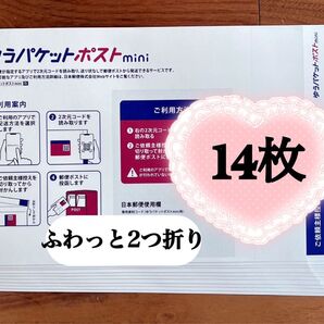ゆうパケットポストmini 専用封筒 14枚
