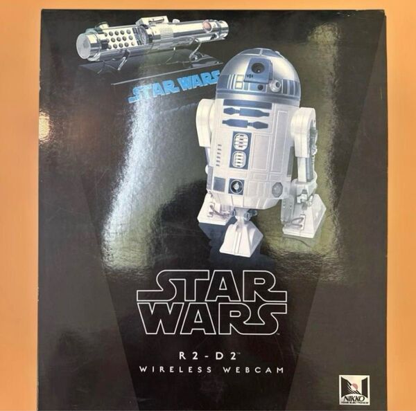 スターウォーズ1/5スケールR2D2ワイヤレスカメラ+ライトセーバー型skype