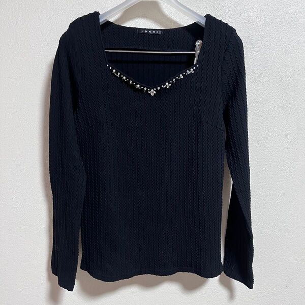 INGNI 長袖 カットソー スクエアネック M